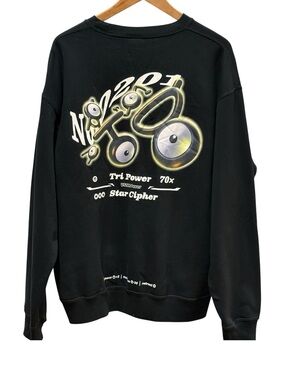 Pokémon Trading Card Game Unown Crewneck Sweatshirt – Black – Men’s